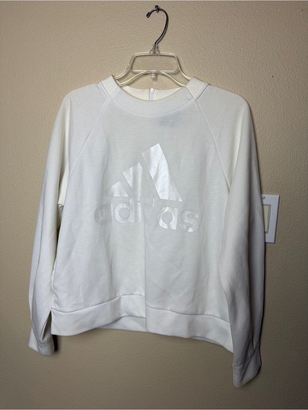 adidas Women's Id Glory Crew Long Sleeve Sweatshirt - Size M
